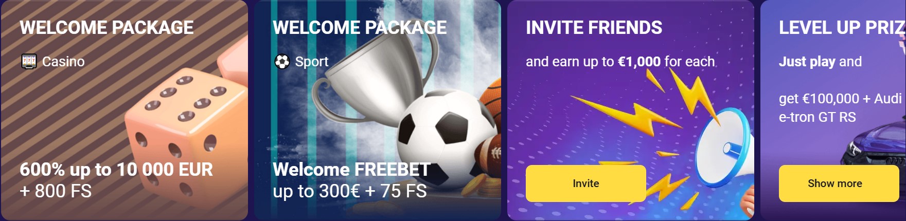 Igobet welkomstbonussen en spellen